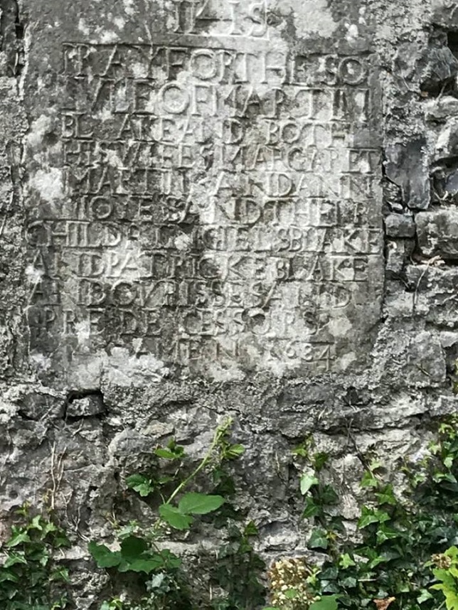 1680 dedication stone